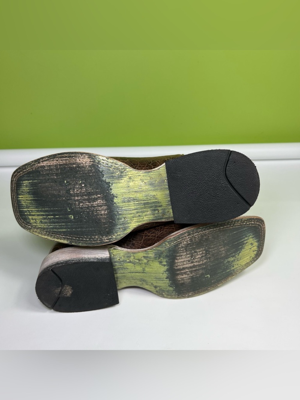 ARIAT MEN'S MESTENO WESTERN BOOTS - SQUARE TOE size 9 - Picture 11 of 12